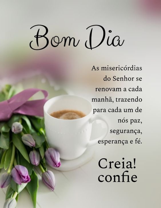 Bom dia de carinho e segurança