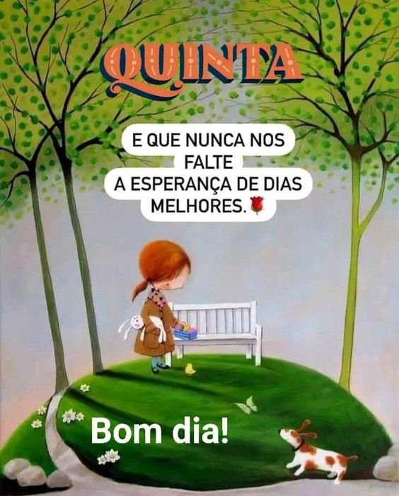 Quinta-feira com esperança