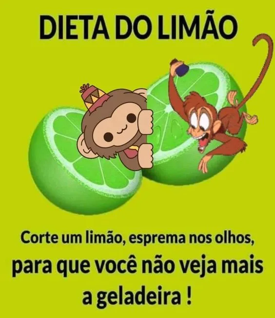 Meme dieta do limão