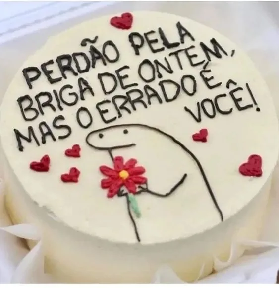 Perdão pela briga