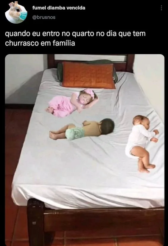 Memes brasileiros churrasco em família