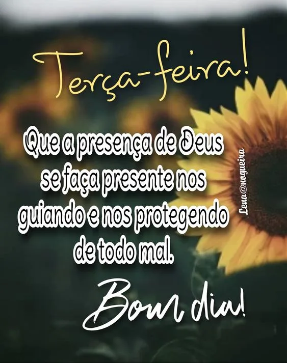 Terça-feira Deus nos protegendo