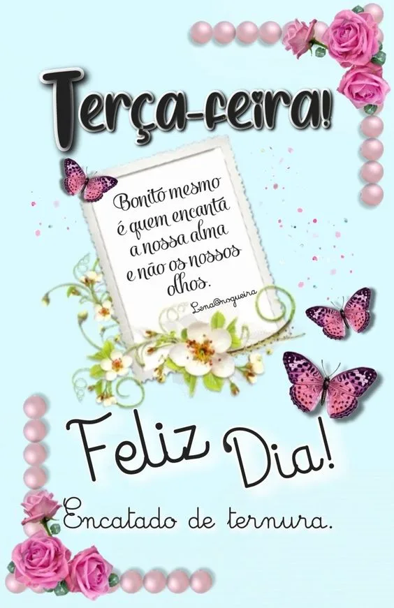 Terça-feira feliz dia