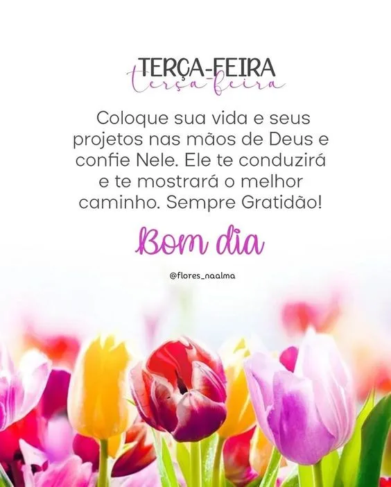 Terça-feira nas mãos de Deus