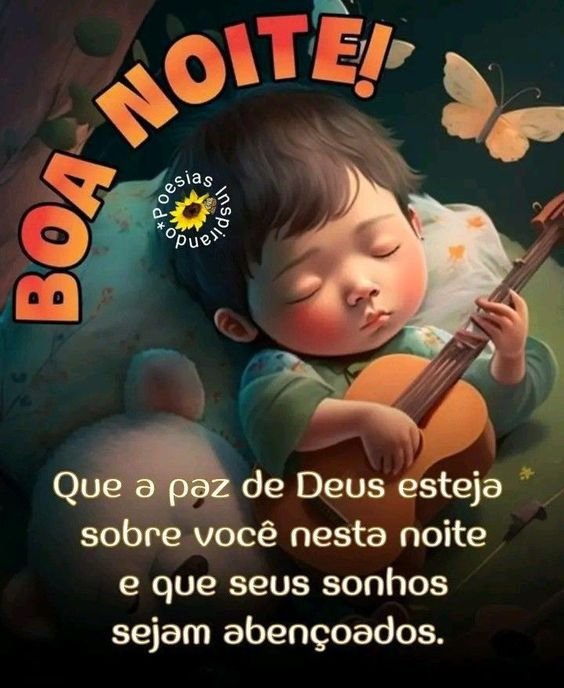 Boa noite com a paz de Deus