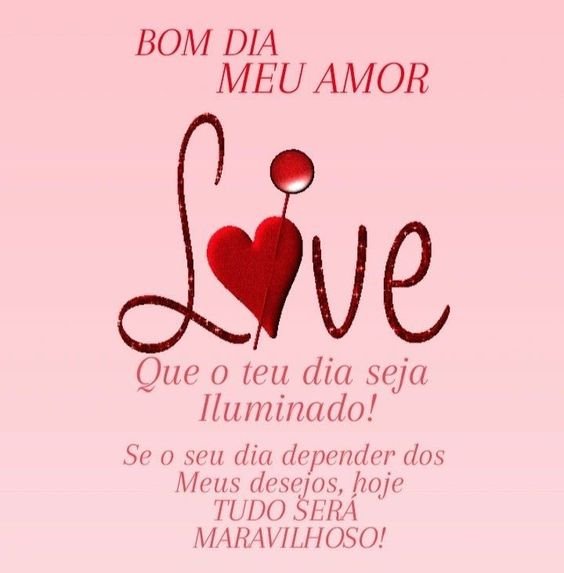 Frases de bom dia amor iluminado