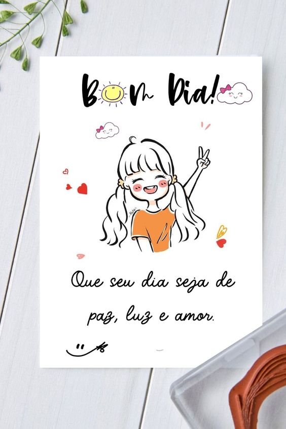 Bom dia de luz e amor