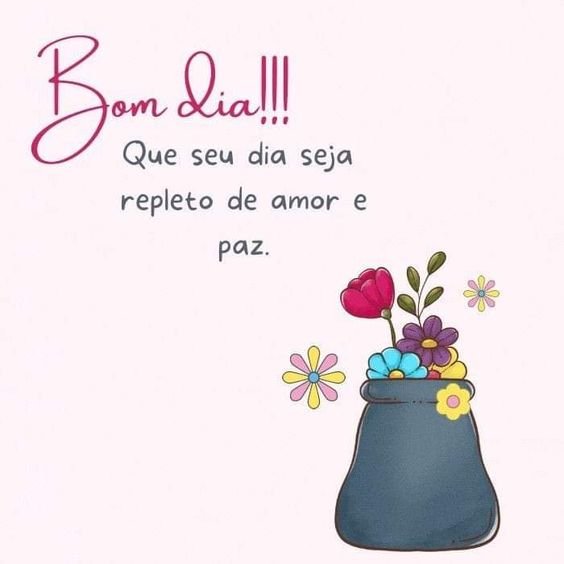 Bom dia repleto de amor