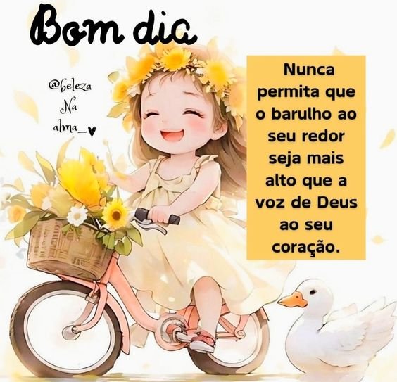 Bom dia de Deus no coração