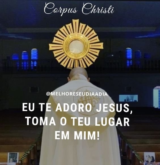 Eu te adoro Jesus