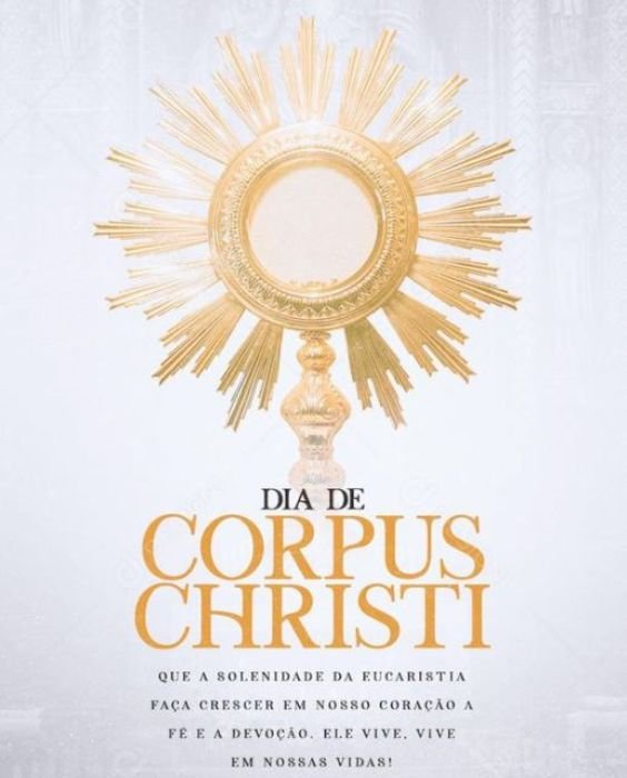 Dia de Corpus Christi: Imagens com mensagens para compartilhar