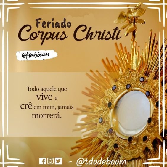 Feriado de Corpus Chrsiti