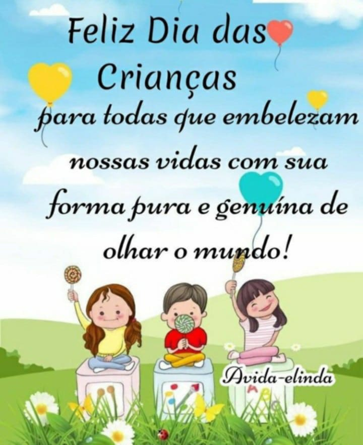 Lindo dia das crianças