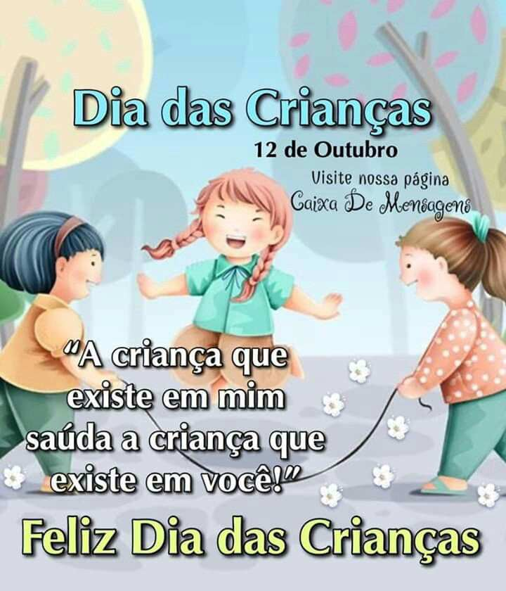 Dia das crianças 12 de outubro