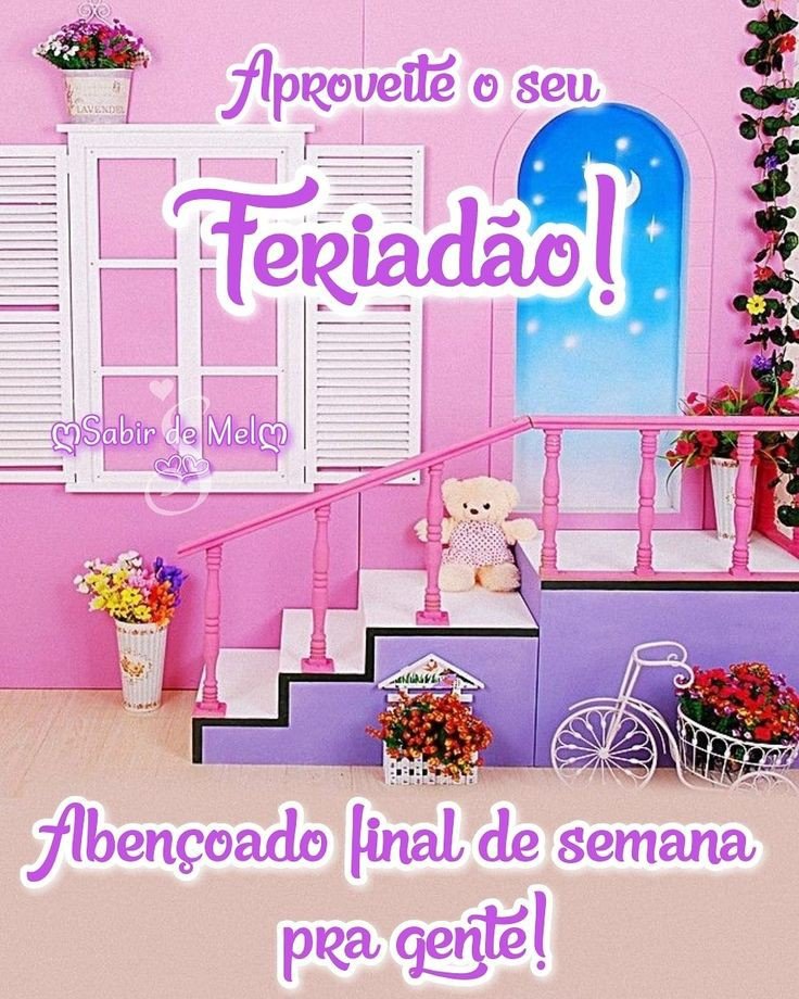 Aproveite o seu feriadão