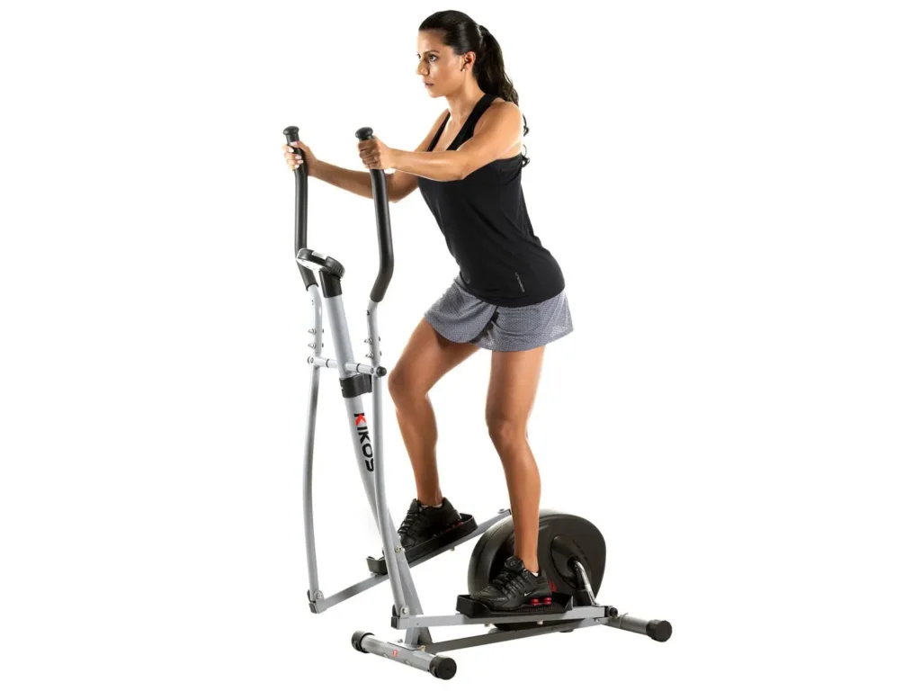 Eliptico kikos 4004 magnetico treino cardio em casa